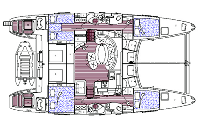 Le nostre imbarcazioni, il layout